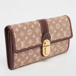 Louis Vuitton Sepia Monogram Idylle Canvas and Leather Sarah Wallet