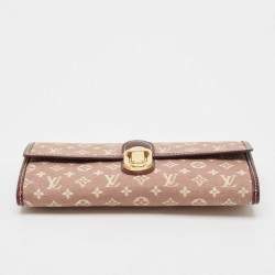Louis Vuitton Sepia Monogram Idylle Canvas and Leather Sarah Wallet