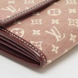 Louis Vuitton Sepia Monogram Idylle Canvas and Leather Sarah Wallet
