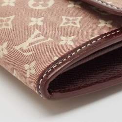 Louis Vuitton Sepia Monogram Idylle Canvas and Leather Sarah Wallet