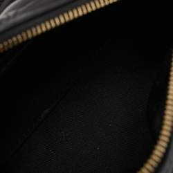 Pre Owned Louis Vuitton Black Monogram Leather Bubblegram Papillon BB Bag