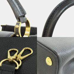 Louis Vuitton Black Leather Capucines BB Handbag