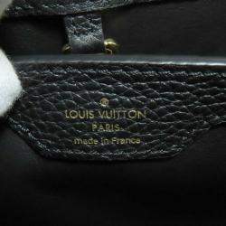 Louis Vuitton Black Leather Capucines BB Handbag