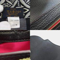 Pre Owned Louis Vuitton Black Leather Capucines BB Handbag