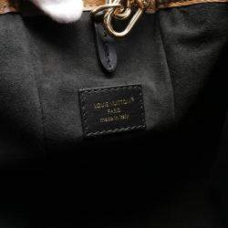 Louis Vuitton Brown Black Monogram Canvas Noe Trunk Handbag
