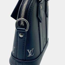 Louis Vuitton Black Leather Nano Alma Pharrell Williams Handbag