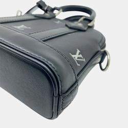 Louis Vuitton Black Leather Nano Alma Pharrell Williams Handbag