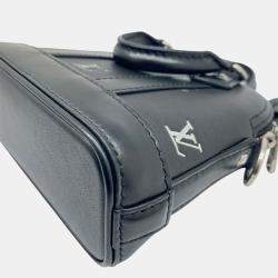 Louis Vuitton Black Leather Nano Alma Pharrell Williams Handbag