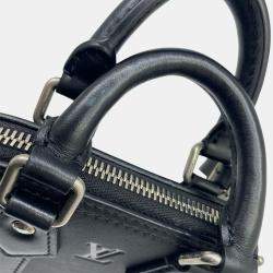Louis Vuitton Black Leather Nano Alma Pharrell Williams Handbag
