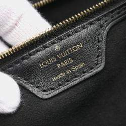 Louis Vuitton Black Ivory Gray Canvas Leather Monogram Jacquard Neverfull Since 1854 MM Tote Bag