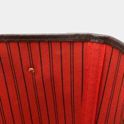 Louis Vuitton Brown Damier Ebene Canvas Neverfull MM Tote Bag