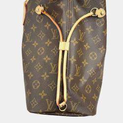 Louis Vuitton Brown Monogram Canvas Neverfull MM Tote Bag