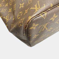 Louis Vuitton Brown Monogram Canvas Neverfull MM Tote Bag