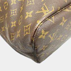 Louis Vuitton Brown Monogram Canvas Neverfull MM Tote Bag