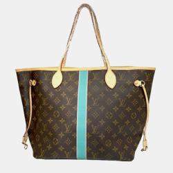 Louis Vuitton Brown Monogram Canvas Neverfull MM Tote Bag