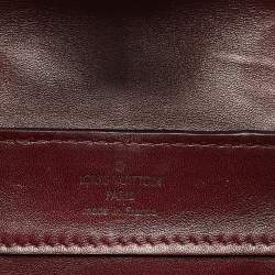Pre Owned Louis Vuitton Bordeaux Alligator Mini Capucines Bag