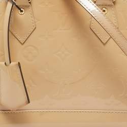 Pre Owned Louis Vuitton Dune Monogram Vernis Alma BB Bag