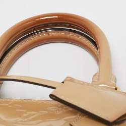 Pre Owned Louis Vuitton Dune Monogram Vernis Alma BB Bag