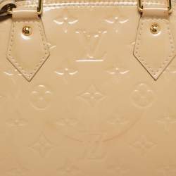 Pre Owned Louis Vuitton Dune Monogram Vernis Alma BB Bag