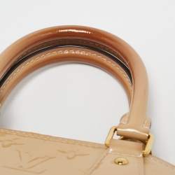 Pre Owned Louis Vuitton Dune Monogram Vernis Alma BB Bag