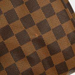 Pre Owned Louis Vuitton Brown Damier Ebene Canvas Speedy 30 Handbag