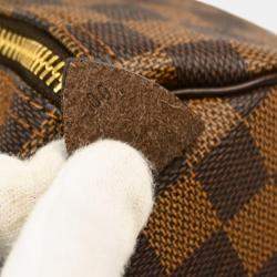 Pre Owned Louis Vuitton Brown Damier Ebene Canvas Speedy 30 Handbag