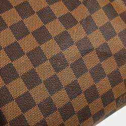 Pre Owned Louis Vuitton Brown Damier Ebene Canvas Speedy 30 Handbag