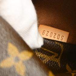 Pre Owned Louis Vuitton Brown Monogram Canvas Totally PM Tote Bag