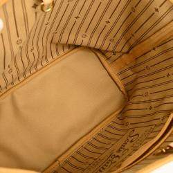 Louis Vuitton Brown Monogram Neverfull MM Tote Bag
