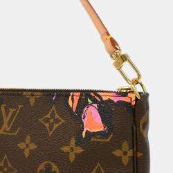 Louis Vuitton Brown Monogram Rose Pochette Accessoires  Handbag