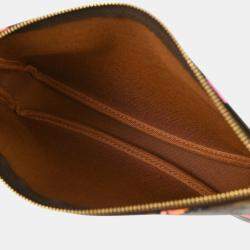 Louis Vuitton Brown Monogram Rose Pochette Accessoires  Handbag