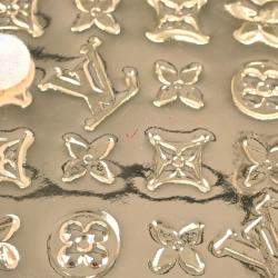 Louis Vuitton Gold Monogram Miroir Sac Plat Tote Bag