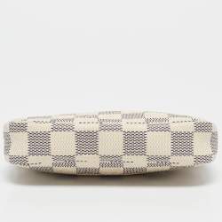 Pre Owned Louis Vuitton Damier Azur Canvas Mini Pochette Accessoires
