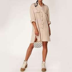 Pre Owned Louis Vuitton Damier Azur Canvas Mini Pochette Accessoires