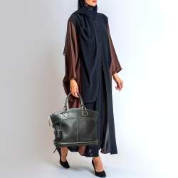 مملوكة مسبقًا Louis Vuitton Black Suhali Leather Lockit MM Bag