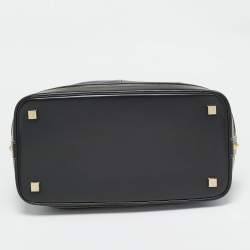 مملوكة مسبقًا Louis Vuitton Black Suhali Leather Lockit MM Bag