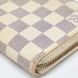 Louis Vuitton Damier Azur Canvas Zippy Wallet