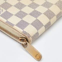 Louis Vuitton Damier Azur Canvas Zippy Wallet
