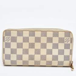 Louis Vuitton Damier Azur Canvas Zippy Wallet