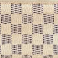 Louis Vuitton Damier Azur Canvas Zippy Wallet