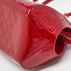 Louis Vuitton Rouge Grenadine Monogram Vernis Montana Bag