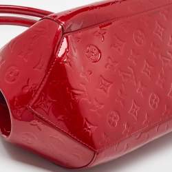 Louis Vuitton Rouge Grenadine Monogram Vernis Montana Bag