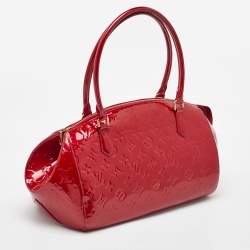 Louis Vuitton Rouge Grenadine Monogram Vernis Montana Bag