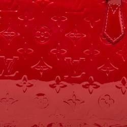 Louis Vuitton Rouge Grenadine Monogram Vernis Montana Bag