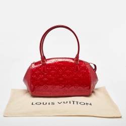 Louis Vuitton Rouge Grenadine Monogram Vernis Montana Bag