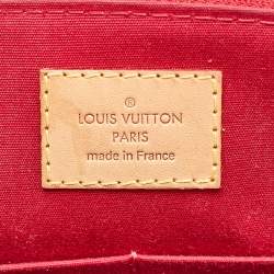 Louis Vuitton Rouge Grenadine Monogram Vernis Montana Bag