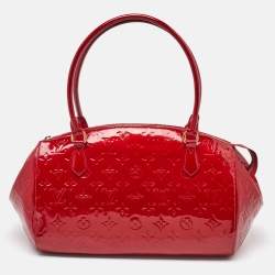 Louis Vuitton Rouge Grenadine Monogram Vernis Montana Bag