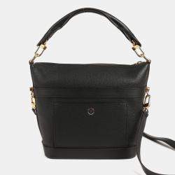 Louis Vuitton PM Size Black Leather Cruiser Shoulder Bag
