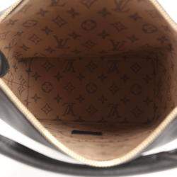 Louis Vuitton PM Size Black Leather Cruiser Shoulder Bag