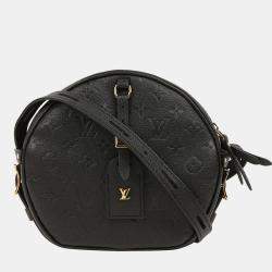 Louis Vuitton Black Monogram Canvas Boite Chapeau MM Bag